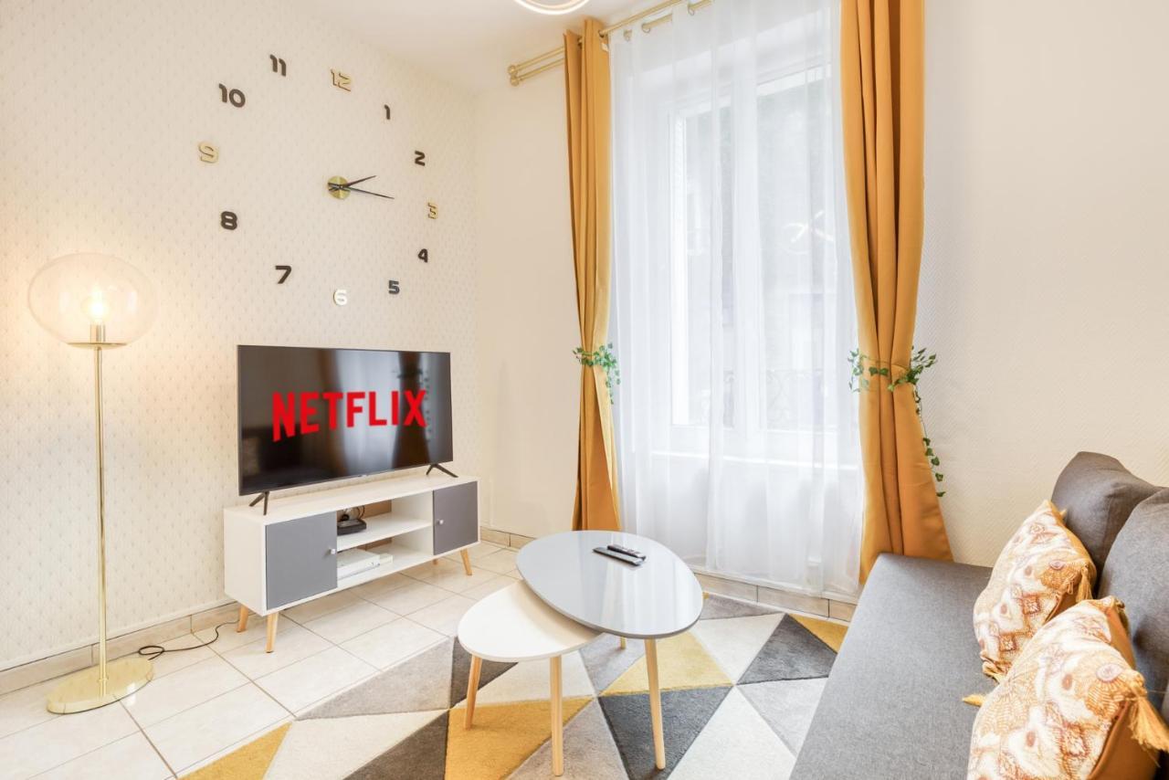 Ferienwohnung Le Splendide, Studio Lumineux, Hypercentre, Aux Portes De Paris Villejuif Exterior foto